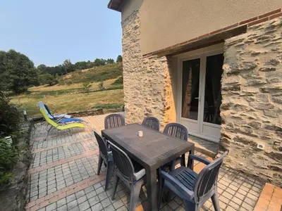 Terrasse ou espace extérieur de l'établissement Au Fil de l'Eau