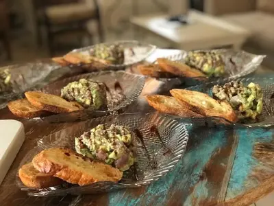Nourriture dans le B&B/chambre d'hôtes ou à proximité