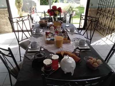 Nourriture dans le B&B/chambre d'hôtes ou à proximité