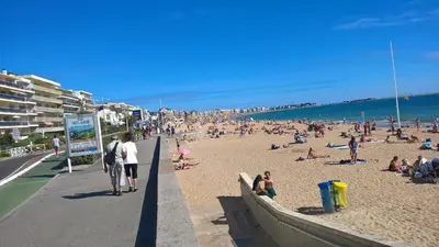 Plage de la maison de vacances ou située à proximité