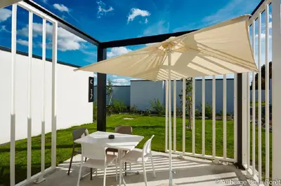 Balcon ou terrasse dans l'établissement Village by logis