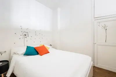Un ou plusieurs lits dans un hébergement de l'établissement L'Atelier Nantais by Cocoonr