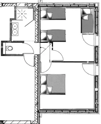 Plan de l'établissement Les Terrasses