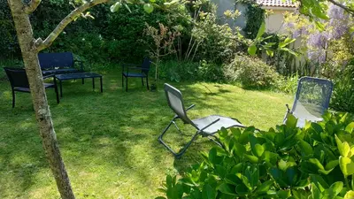 Jardin de l'établissement Gîte de l'Escapade