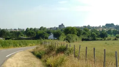 Paysage naturel près de la maison de vacances