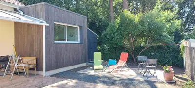 Jardin de l'établissement Maison de vacances St Brévin les pins