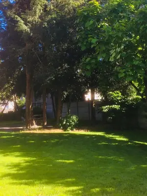 Jardin de l'établissement La Maison du Parc