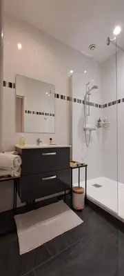 Salle de bains dans l'établissement Les arcades Studio Coeur de ville