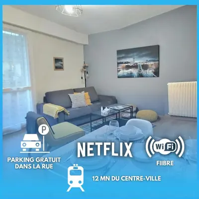 Coin salon dans l'établissement Nant'Sud Loire