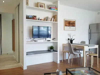 Cuisine ou kitchenette dans l'établissement Nant'Sud Loire