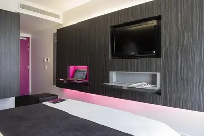 Télévision ou salle de divertissement dans l'établissement Akena Nantes Atlantis Zénith