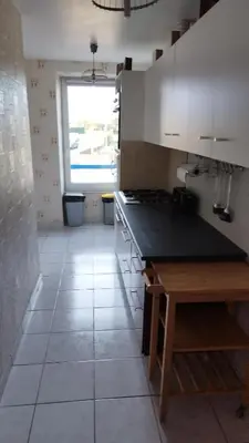 Cuisine ou kitchenette dans l'établissement 40 La Brossière