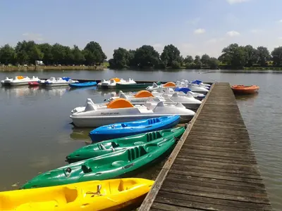 Vue sur la rivière ou le fleuve situé(e) à proximité de le camping