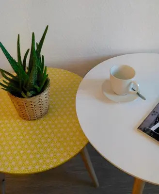 Plateau bouilloire dans l'établissement Mon Petit Studio Sous les Toits