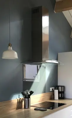 Cuisine ou kitchenette dans l'établissement La grange