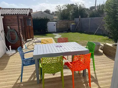 Jardin de l'établissement Chez pépé