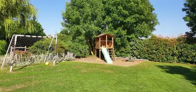 Jardin de l'établissement Chambres d'hôtes les Hautes Papinières