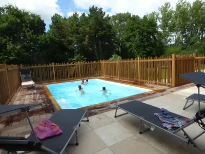 Piscine de l'établissement Gîte de la Remaudière ou située à proximité
