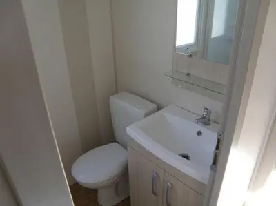 Salle de bains dans l'établissement Mon Coin de Vendée