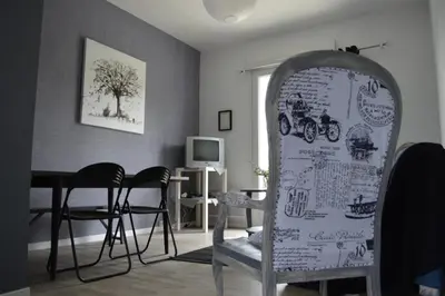 Télévision ou salle de divertissement dans l'établissement Chantonnay
