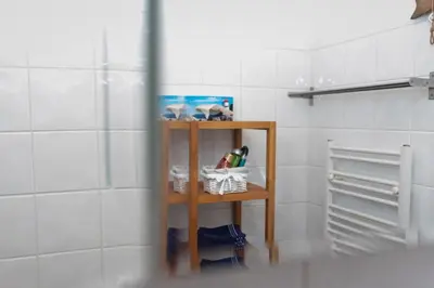 Cuisine ou kitchenette dans l'établissement Au Passage du Gois