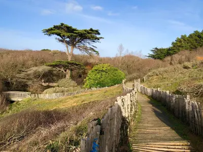 Paysage naturel près de le B&B/chambre d'hôtes