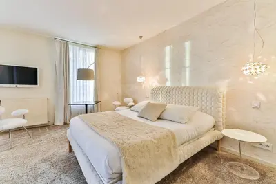 Un ou plusieurs lits dans un hébergement de l'établissement Maison Marie Barrault