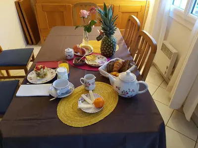Nourriture dans le B&B/chambre d'hôtes ou à proximité