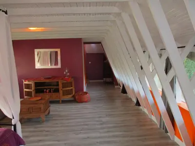Coin salon dans l'établissement Le Clos du Chêne