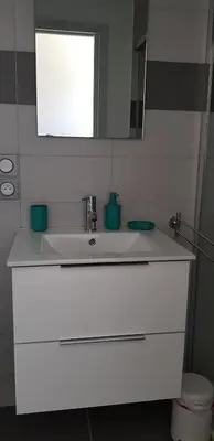 Salle de bains dans l'établissement CHAMBRE D'HÔTES 20 MN PUY DU FOU