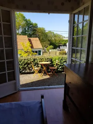 Balcon ou terrasse dans l'établissement CHAMBRE D'HÔTES 20 MN PUY DU FOU