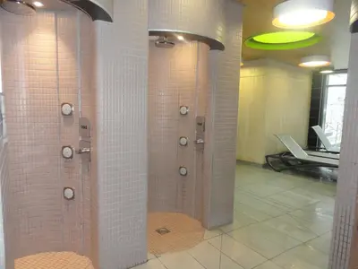 Salle de bains dans l'établissement Gîte les blés dorés à 7 km de DERVAL.