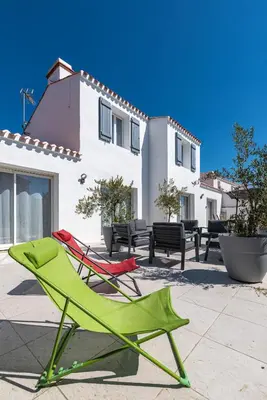 Bâtiment de la maison de vacances