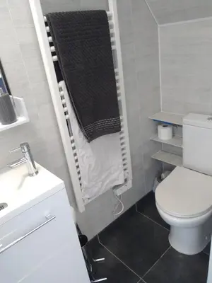 Salle de bains dans l'établissement Un Petit Coin de Vendé