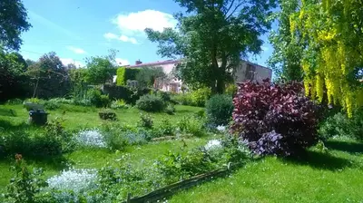 Jardin de l'établissement Le Petit Logis