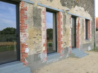Bâtiment de la maison de vacances