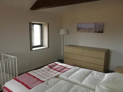 Un ou plusieurs lits dans un hébergement de l'établissement Gîte familial à l'Aiguillon-sur-Vie
