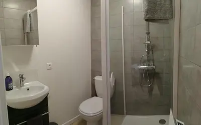 Salle de bains dans l'établissement Maison Les Epesses à 3 minutes du puy du Fou