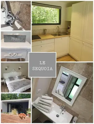 Salle de bains dans l'établissement Le chêne