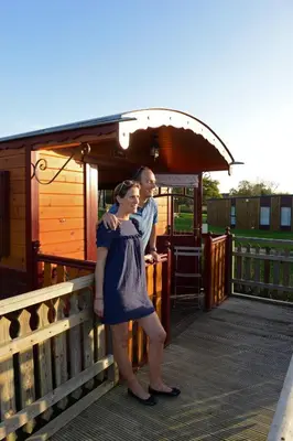 Clients de l'établissement Les Roulottes & Cottages du Moulin