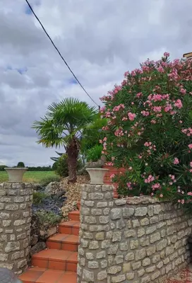 Jardin de l'établissement Au Coeur du Bocage Vendéen