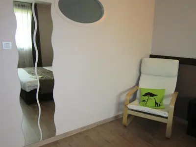 Un ou plusieurs lits dans un hébergement de l'établissement Hôtel Particulier VILLA DES MARAIS