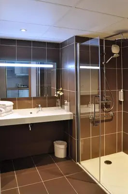 Salle de bains dans l'établissement Westotel Nantes Atlantique