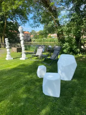 Jardin de l'établissement Le Bord de Sèvre
