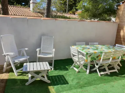 Plan de l'établissement Pousse le portail et pose toi sur la plage