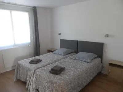 Un ou plusieurs lits dans un hébergement de l'établissement Cottage Cafecouet'Breizh
