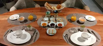 Nourriture dans le B&B/chambre d'hôtes ou à proximité