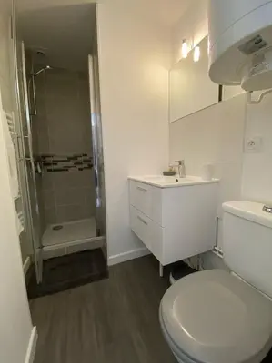 Salle de bains dans l'établissement Lysbed - Desjardins