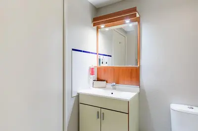 Salle de bains dans l'établissement Appart'City Confort Nantes Cité des Congrès