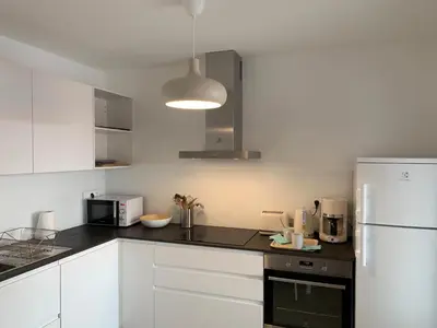Cuisine ou kitchenette dans l'établissement LE CLOS SAINTE MARIE